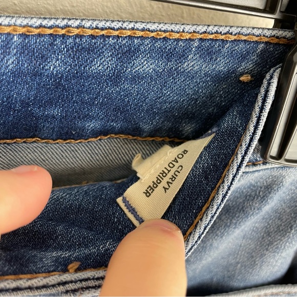 Madewell Curvy Roadtripper Authentic Skinny Jeans in Vinton Wash Womens Size 26 - Picture 5 of 9